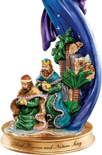 Load image into Gallery viewer, The Bradford Exchange And Heaven and Nature Sing Nativity Angel Figurine Issue #4 by Thomas Kinkade 6-inches - RCE Global Solutions