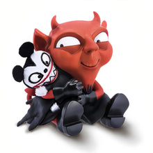 Load image into Gallery viewer, The Ashton-Drake Galleries The Devil Disney Tim Burtons The Nightmare Before Christmas Terrifying Tots Doll Collection Issue #6 Spooky Delights from Halloween Town 4-inches - RCE Global Solutions