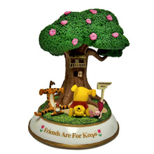Load image into Gallery viewer, The Bradford Exchange Hawthorne Village Division Disney's Friendships of Winnie The Pooh Hundred Acre Wood Collection Issue #7 'Friends Are For Keeps' Sculpture 7.5-inches - RCE Global Solutions