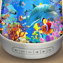 Load image into Gallery viewer, The Bradford Exchange Marine Life Sleep Sound Machine with 24 Relaxing Sounds Color-Changing Nightlight Adjustable Timer and Coral Reef Art by David Penfound 6-inches - RCE Global Solutions