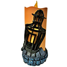 Load image into Gallery viewer, The Bradford Exchange Disney The Nightmare Before Christmas Candle Collection Issue #5 "Shock" LED Flameless Candle with Sculpted Details 7-inches