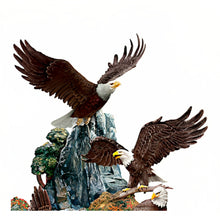 Load image into Gallery viewer, The Bradford Exchange Mountaintop Majesty Collectible Eagle Tabletop Sculpture 13-inches - RCE Global Solutions