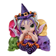 Load image into Gallery viewer, The Ashton-Drake Galleries Trick or Sweet - A Fairy Sweet Spell Baby Doll by Jasmine Becket-Griffith 4-inches - RCE Global Solutions