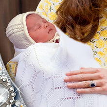 Load image into Gallery viewer, The Bradford Exchange Her Royal Highness Commemorative Collector Plate Prince William and Catherine with Newly Born Princess Charlotte of Cambridge 7.5-inches - RCE Global Solutions