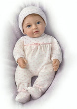 Load image into Gallery viewer, The Ashton-Drake Galleries Little Ellie Tiny Miracles Lifelike Baby Girl Doll Realistic Hand Rooted Hair Fully Poseable with Soft RealTouch® Vinyl Skin and Bean Bag Body Ages 3 and Up 10"-Inches - RCE Global Solutions