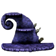 Load image into Gallery viewer, The Bradford Exchange Disney Tim Burton's The Nightmare Before Christmas Glitter Globe Collection Issue #3: Spiral Hill Display Hand-Painted with Floating Shelves for Displaying Miniature Glitter Globes 7.5-inches - RCE Global Solutions