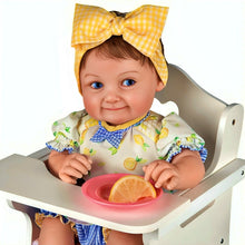 Load image into Gallery viewer, The Ashton-Drake Galleries Mommy's Main Squeeze Collectible Baby Doll with RealTouch® Vinyl with Hand-Rooted Hair Lemon Outfit and Poseable Body by Master Doll Artist Ping Lau 18-inches - RCE Global Solutions