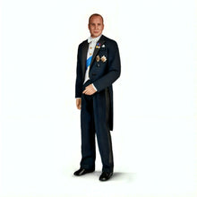 Load image into Gallery viewer, The Ashton-Drake Galleries The Royal House Of Windsor Portrait Doll Collection Issue #2: Prince William Handcrafted Poseable Doll in 2022 State Banquet Attire with Detailed Medals and Brooches 16-Inches - RCE Global Solutions