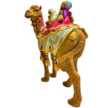 Load image into Gallery viewer, The Bradford Exchange Jeweled Nativity Figurine Collection Issue #9 Standing Camel Handcrafted Figurine with Over 100 Swarovski Crystals by Peter Carl Faberge Christmas Decorations 7.5-inches - RCE Global Solutions