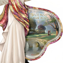 Load image into Gallery viewer, The Bradford Exchange Journey Of Faith Illuminations of the Lord Sculpture Collection Issue #1 by Thomas Kinkade and Louis Comfort Tiffany 8-inches - RCE Global Solutions