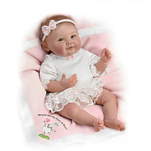 Load image into Gallery viewer, The Ashton-Drake Galleries "Blessed Are The Pure Of Heart" Lifelike Baby Doll RealTouch® Vinyl Skin by Ping Lau 18-inches - RCE Global Solutions