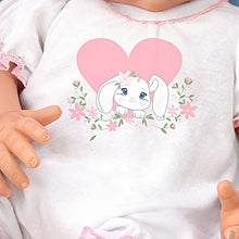 Load image into Gallery viewer, The Ashton - Drake Galleries Hopped Into My Heart Lifelike So Truly Real® Baby Girl Doll in Bunny Outfit Weighted Fully Poseable with Soft RealTouch® Vinyl Skin by Doll Artist Linda Murray 19"-Inches - RCE Global Solutions