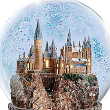 Load image into Gallery viewer, The Bradford Exchange Harry Potter Journey To Hogwarts Express Illuminated Musical Glitter Snow Globe Handmade Lighted Sculpture With Hermione Ron and Moving Train Plays Hedwigs Theme Song 7-Inches - RCE Global Solutions