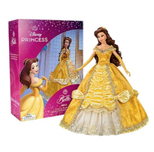 Load image into Gallery viewer, The Ashton-Drake Galleries Disney Belle Portrait Figure Poseable Collectible Doll in Rose Jacquard Satin Gown Crafted in Argil Porcelain with Hand-Painted Details 15-Inches - RCE Global Solutions