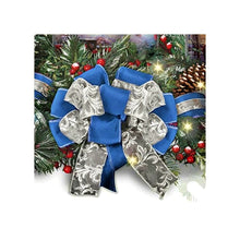 Load image into Gallery viewer, The Bradford Exchange Light of the Season Table Centerpiece with 30 LED Lights and 3 Glass Candleholders Christmas Decoration by Thomas Kinkade 25" W - RCE Global Solutions