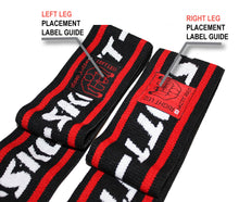 Load image into Gallery viewer, Skott Constrictor Knee Wraps Heavy Duty Knee Support Straps for Weightlifting Powerlifting & Squats Comfortable Gym Wraps Unisex One Size Fits All