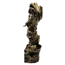 Load image into Gallery viewer, The Bradford Exchange Light Of The World Sculpture Collection Issue #6: 'The Good Shepherd' Handcrafted Cold-Cast Bronze Illuminated with Inspirational Scripture 11-inches - RCE Global Solutions