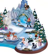 Load image into Gallery viewer, The Bradford Exchange Hawthorne Village Division Rudolph's Christmas Cove Sculpture A Heartwarming Light-Up Village Inspired by the Beloved Rudolph the Red-Nosed Reindeer® 14.25" W x 6" H x 5" D - RCE Global Solutions