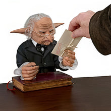 Load image into Gallery viewer, The Ashton-Drake Galleries Harry Potter Gringotts Bank Head Goblin Portrait Figure Hand-painted Vinyl Poseable 16.5-inches - RCE Global Solutions
