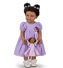 Load image into Gallery viewer, The Ashton-Drake Galleries Take Me to Church Child and Plush Angel Set So Truly Real® Crafted of RealTouch® Vinyl Handpainted Lifelike Poseable Collectible Doll by Ping Lau 22-inches - RCE Global Solutions