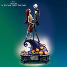 Load image into Gallery viewer, The Bradford Exchange Jack & Sally Simply Meant To Be Illuminated Musical Figurine - RCE Global Solutions