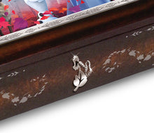 Load image into Gallery viewer, Disney FROZEN 2 Mahogany-Finished Heirloom Music Box by The Bradford Exchange - RCE Global Solutions