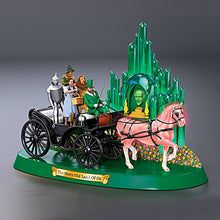 Load image into Gallery viewer, The Wizard of OZ Hand-Painted Musical Sculpture Featuring The Horse of A Different Color That Illuminates in Colors of Yellow, Red & Purple - RCE Global Solutions