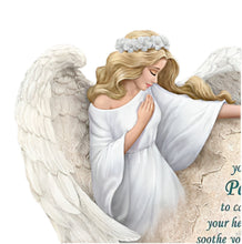 Load image into Gallery viewer, The Hamilton Collection Guardians Of Peace Angel Sculpture Hand-Painted with Comforting Sentiment Inspired Art From "Pools of Serenity" Painting by Thomas Kinkade 12-Inches - RCE Global Solutions