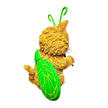 Load image into Gallery viewer, The Hamilton Collection "Lucky as a Cricket" Cute as a Bug Cat Figurine Hand-Sculpted and Hand-Painted Collectible Resin Figurine with Bright Green-Eyed and Cricket-Inspired Design by Kayomi Harai 4-inches - RCE Global Solutions