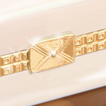 Load image into Gallery viewer, The Bradford Exchange Dear Daughter Postal Letter Themed Heirloom Porcelain® Music Box Plays Melody Beautiful Dreamer 5-inches - RCE Global Solutions