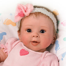 Load image into Gallery viewer, The Ashton - Drake Galleries Ella Lifelike So Truly Real® Interactive Breathing Baby Girl Doll Realistic Weighted Fully Poseable with Soft RealTouch® Vinyl Skin by Renowned Doll Artist Sherry Rawn 17"-inches - RCE Global Solutions