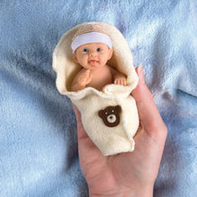Load image into Gallery viewer, The Ashton - Drake Galleries Bundle Of Laughter Issue #5 Hand-Painted Lifelike Pint-Sized Sweet-As-Can-Be Babies Miniature Baby Doll by Sherry Rawn 4-inches - RCE Global Solutions