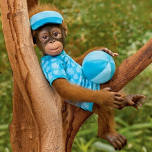 Load image into Gallery viewer, The Ashton - Drake Galleries Abe Hugs So Truly Real® Lifelike Baby Boy Monkey Doll Realistic Weighted Fully Poseable with Plush Ball Hand Applied Hair and Soft RealTouch® Vinyl Skin 22"-Inches - RCE Global Solutions