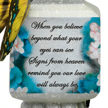 Load image into Gallery viewer, The Hamilton Collection Our Love Will Always Be Butterfly Bereavement Keepsake Figurine Collection Issue #2 by Lena Liu 6-inches - RCE Global Solutions