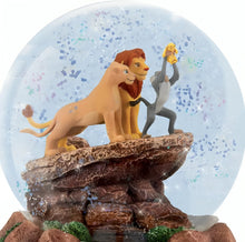 Load image into Gallery viewer, The Bradford Exchange Disney The Lion King Musical Glitter Globe with Rotating Characters - RCE Global Solutions