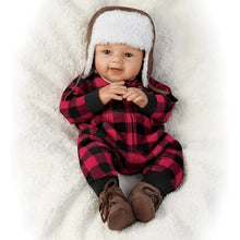 Load image into Gallery viewer, The Ashton-Drake Galleries So Truly Real Happy Camper RealTouch Vinyl Baby Doll with Custom Fleece Sleeping Bag by Sherry Rawn 17-inches - RCE Global Solutions