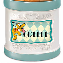 Load image into Gallery viewer, The Bradford Exchange Disney Mickey & Friends Kitchen Canister Collection Issue #1 "Pluto" and 12 Ingredient Labels - RCE Global Solutions