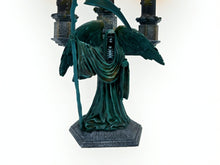 Load image into Gallery viewer, The Bradford Exchange Harry Potter Dark Art Candelabra Collection Issue #2: Riddle Family Grave Inspired by Voldemort Handcrafted and Hand-painted Illuminated Flameless Candle Halloween Decor 10-inches
