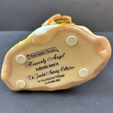 Load image into Gallery viewer, The Bradford Exchange Jeweled Nativity Figurine Collection Issue #6 Heavenly Angel Handcrafted Figurine with Over 100 Swarovski Crystals by Peter Carl Faberge Christmas Decorations 7.5-inches - RCE Global Solutions