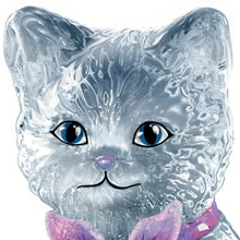 Load image into Gallery viewer, The Bradford Exchange Flutter Kitten Crystal Figurine with Art Glass Butterfly Collectible Handcrafted with Genuine Crystal and Glitter Accents Adorable Kitten and Butterfly Figurine Issue #3 Limited Edition Cat Lovers Gift 4.5-inches - RCE Global Solutions