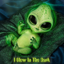 Load image into Gallery viewer, The Ashton - Drake Galleries Lumina Alien Baby with Glow-In-The-Dark Vinyl Skin So Truly Real Lifelike & Realistic Weighted Doll by Ina Volprich 16-Inches