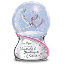 Load image into Gallery viewer, The Bradford Exchange Grandmother and Granddaughter Musical Glitter Globe Plays "Always in My Heart" 6-inches - RCE Global Solutions