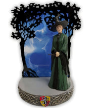 Load image into Gallery viewer, The Bradford Exchange HARRY POTTER Illuminated Patronus Sculpture Collection Issue #5 Professor McGonagall Hand-painted with LED Magical Glow Figure 7.8-inches