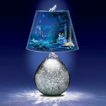 Load image into Gallery viewer, The Bradford Exchange Disney Thomas Kinkade Dancing In The Starlight Cinderella Art Glass Lamp - RCE Global Solutions