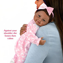 Load image into Gallery viewer, The Ashton-Drake Galleries Ping Lau Hold Me Hattie So Truly Real® Interactive Lifelike Baby Doll with Soft RealTouch® Vinyl Skin Hand-rooted Hair Poseable and Weighted Body 18-inches - RCE Global Solutions