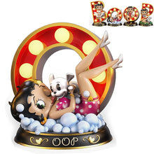 Load image into Gallery viewer, The Bradford Exchange Betty Boop Timeless Beauty Sculpture Collection Issue #2 Sweet & Sassy Illuminated Marquee Letter 5-Inches