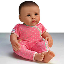 Load image into Gallery viewer, The Ashton-Drake Galleries So Truly Mine® Dolls For Girls Collection Issue #9: Black Hair Brown Eyes Baby Doll Handcrafted with RealTouch® Vinyl Skin and Hand-Painted Lifelike Features by Linda Murray 15-Inches - RCE Global Solutions