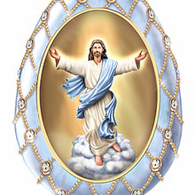 Load image into Gallery viewer, The Bradford Exchange All Things Are Possible With God His Heavenly Messages Collection Issue #1 Fabergé-Style Lighted Religious Music Box 6.25-inches - RCE Global Solutions