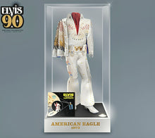 Load image into Gallery viewer, The Bradford Exchange Elvis Presley Illuminated Jumpsuit Sculpture Issue #1: 'Aloha' Handcrafted Tribute with Faux Jewels Fabric Accents & LED Lighting Officially Licensed Limited-Edition 6-inches - RCE Global Solutions