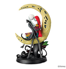 Load image into Gallery viewer, The Hamilton Collection The Nightmare Before Christmas True Love Never Dies Nightmare Disney Jack Skellington And Sally Moon Figurine by Tim Burton 6-inches